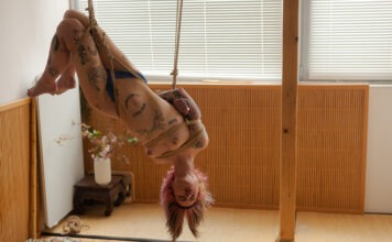 Suspension shibari mermaid : séance connexion et sensations. Découvrir la suspension Shibari