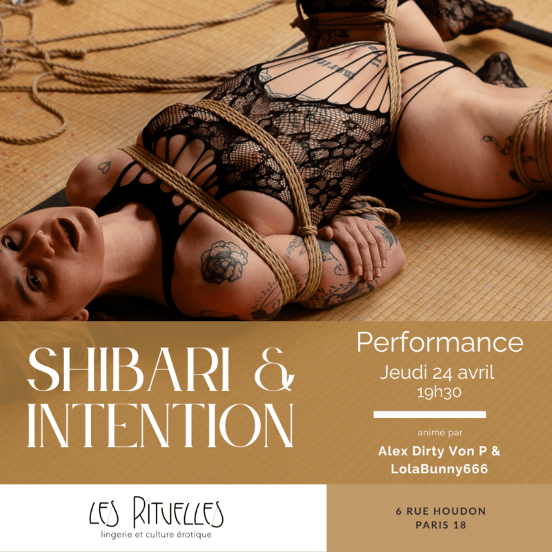 Shibari erotique les rituelles